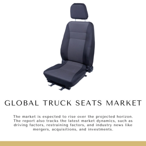 Infographic: Global Truck Seats Market, Global Truck Seats Market Size, Global Truck Seats Market Trends,â¯ Global Truck Seats Market Forecast,â¯ Global Truck Seats Market Risks, Global Truck Seats Market Report, Global Truck Seats Market Share