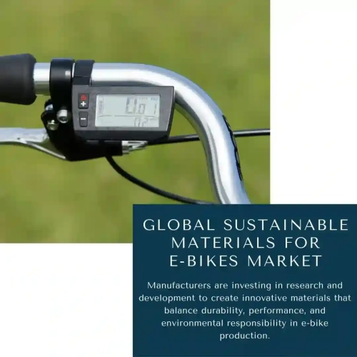 Global sustainable materials for e-bikes market sustainable materials for e-bikes market