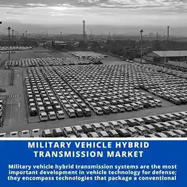 MILITARY VEHICLE HYBRID TRANSMISSION MARKET