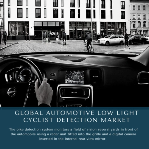 infographic: Automotive Low Light Cyclist Detection Market, Automotive Low Light Cyclist Detection Market Size, Automotive Low Light Cyclist Detection Market Trends, Automotive Low Light Cyclist Detection Market Forecast, Automotive Low Light Cyclist Detection Market Risks, Automotive Low Light Cyclist Detection Market Report, Automotive Low Light Cyclist Detection Market Share